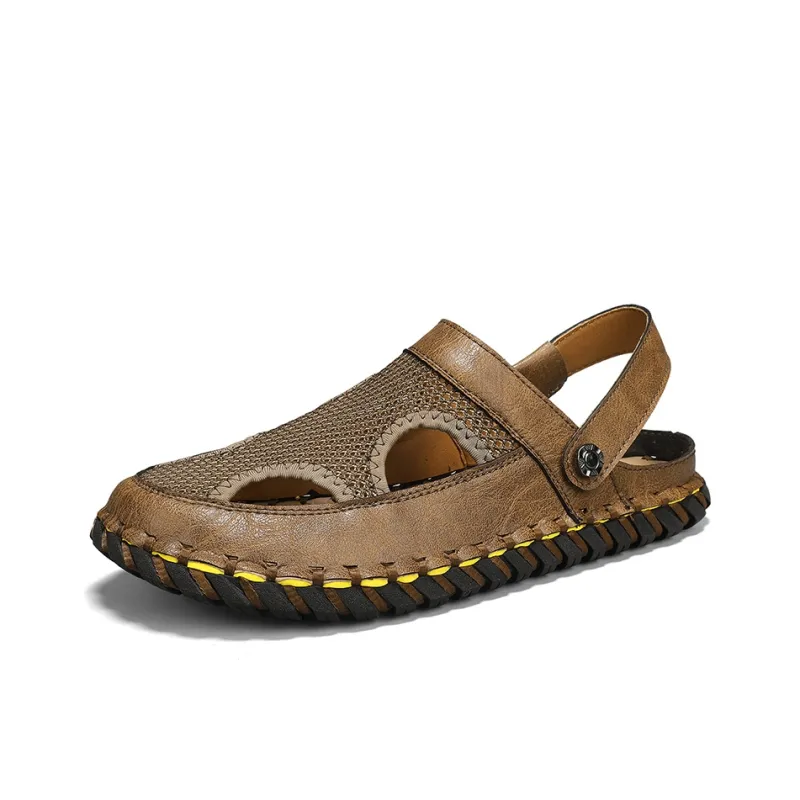 GESENLANG Slip Resistant Quick Dry Closed Toe Slippers Men's-3