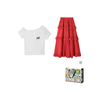 HAPG Two Piece Skirt Sets Women's