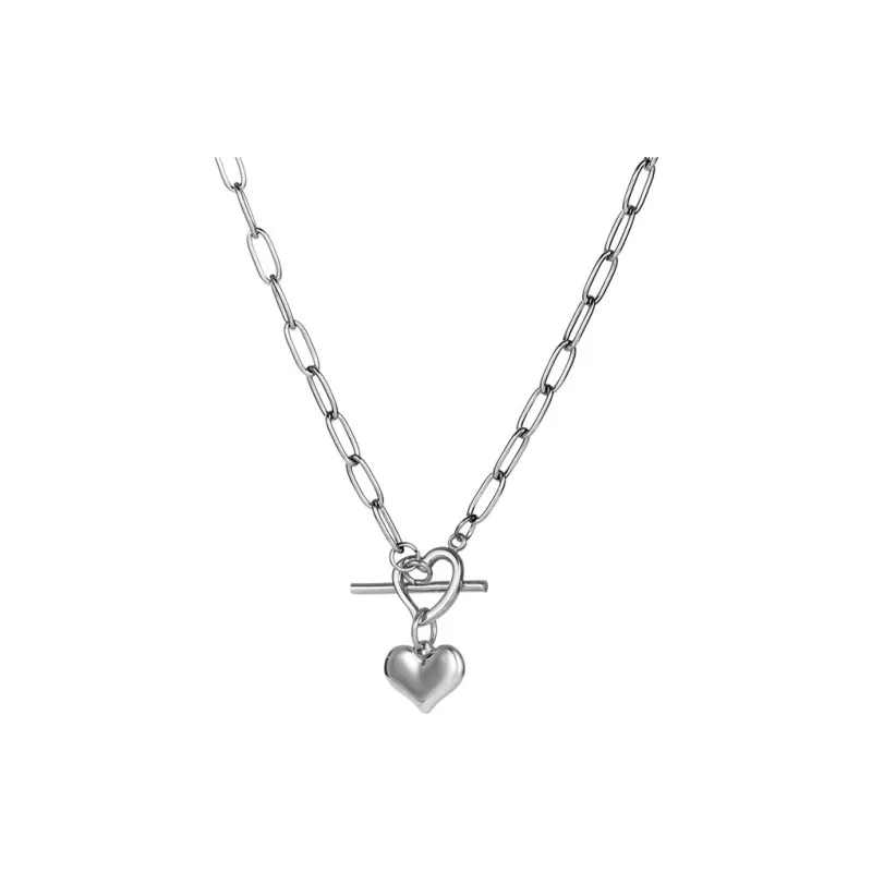 TRIDENT Titanium Steel Necklaces Unisex-2