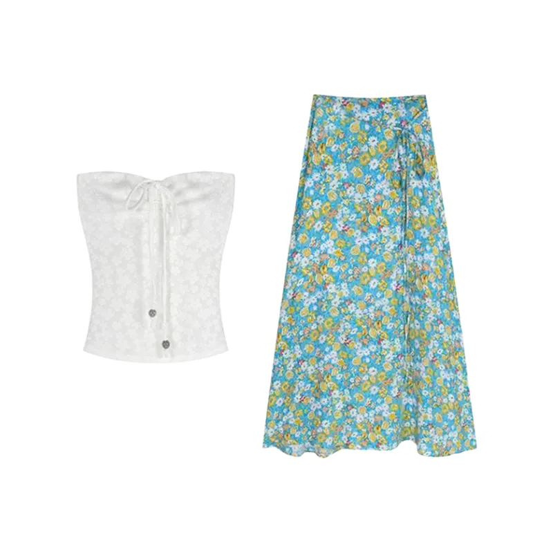 PLANE DRIFT Two Piece Skirt Sets Women's-0