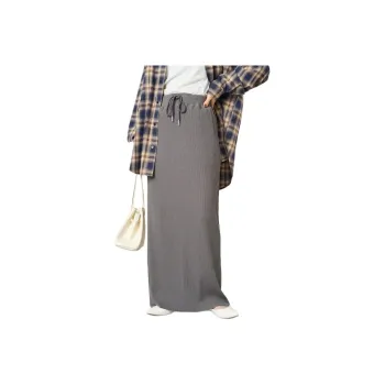 FREAK'S STORE Casual Long Skirt Women's Charcoal Gray