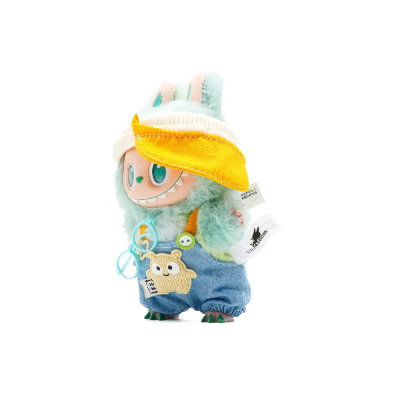 [Dress Up Doll] POP MART LABUBU THEMONSTERS Tranquility, Confirmed Style, Summer, Active, Heartbeat Hang Tag Box 17cm-1