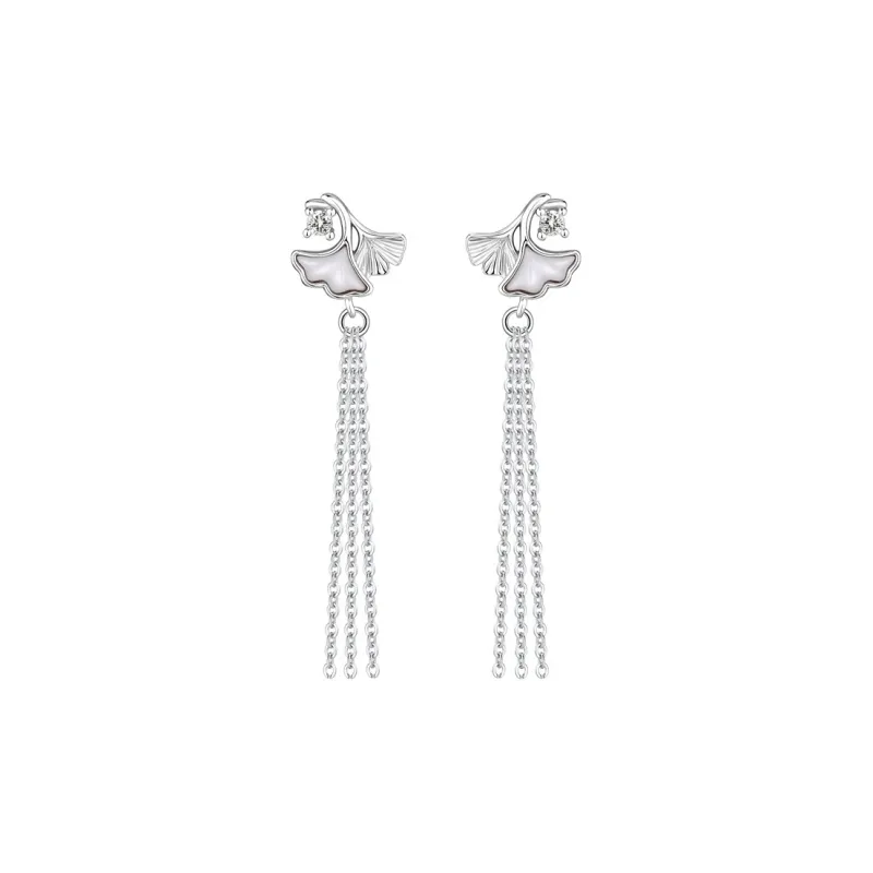 CLARKIA FLOWER S999 Fine Silver Earrings Women's-0
