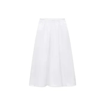 ZARA Casual Long Skirts Women's White