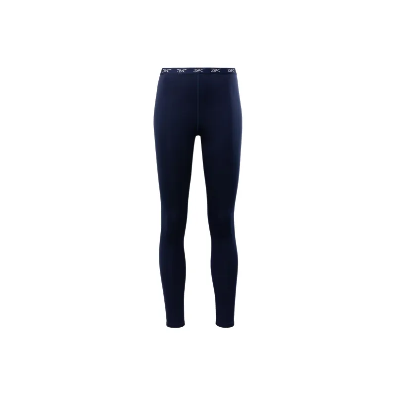 Reebok Dentity Training Leggings Athletic Trousers Women's Marine Blue-0