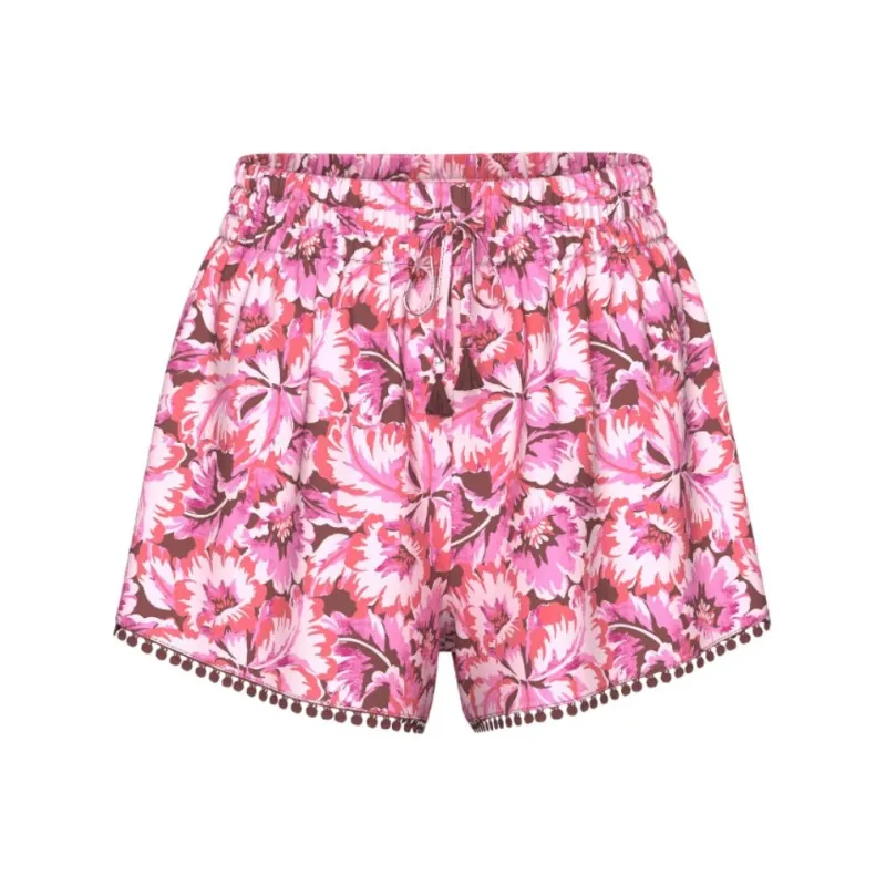 Victoria's Secret Swimming Shorts Women's Pink Floral-0
