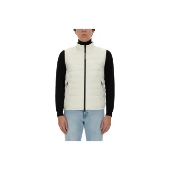 WOOLRICH Zip-Up Sleeveless Down Jacket