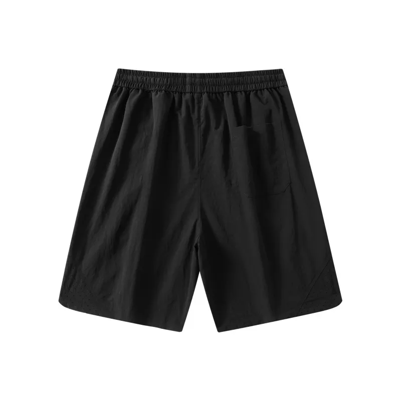 Pancoat Casual Shorts Unisex Black-1