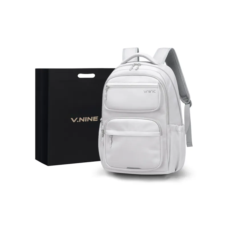 V.NINE Fabric Backpack Unisex Multicolor-0
