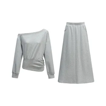 QYPRF Two Piece Skirt Sets Women's