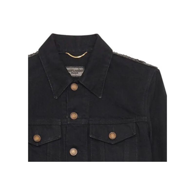 SAINT LAURENT Jackets & Coats Women's Black-2