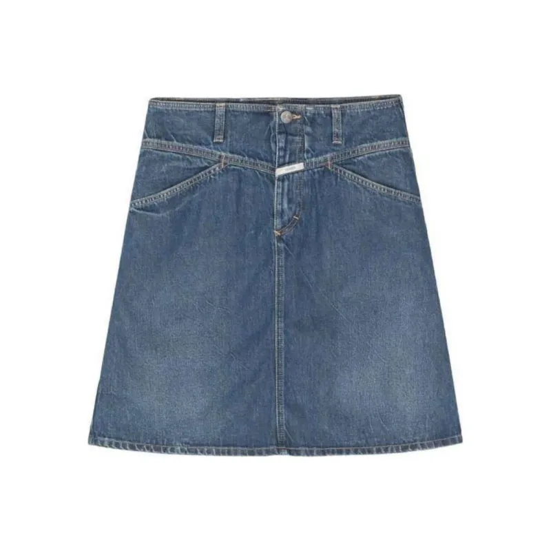 CLOSED Denim Short Skirts Women's Blue-0