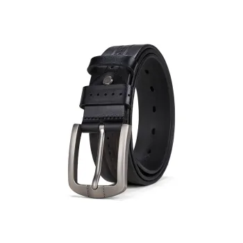 PIERRE CARDIN Top Grain Cow Leather Belts Men's Coffee/Brown/Black 3.8cm
