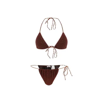 Oséree Lumière Glitter Tied Bikini