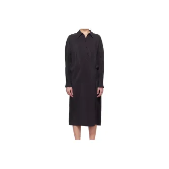 Lemaire Long Sleeved Dress Women's Black