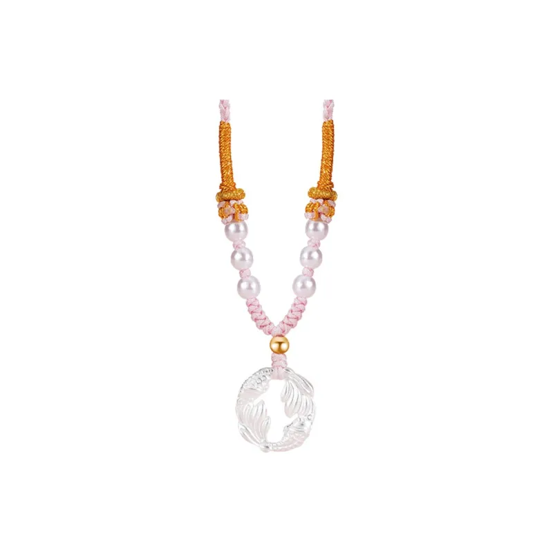 Qing Yi 925 Sterling Silver Necklaces Unisex-0