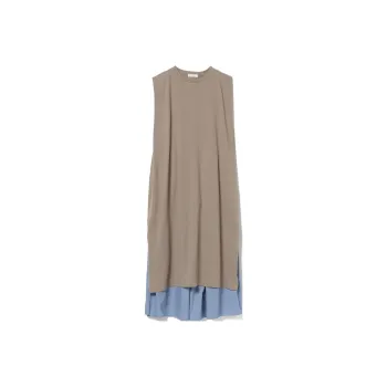 Beams Two Piece Skirt Sets Women's Clothing Sets Light Umber+Blue