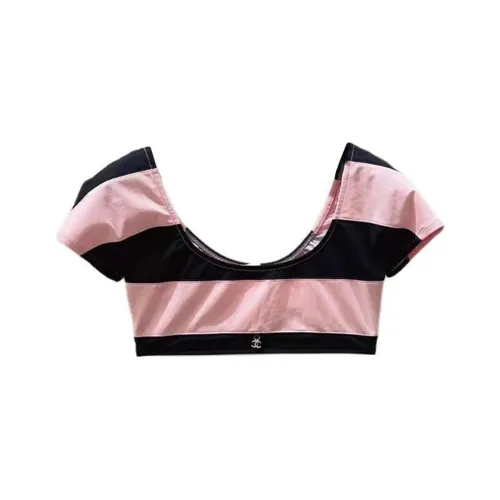 CHANEL SS24 Split Swimsuit Women's Multicolor