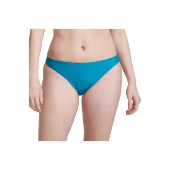 Speedo Women's Solid Classic Bikini Bottom Blue Swimming Shorts Women's