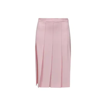MaxMara Studio Casual Long Skirt Women's Pink