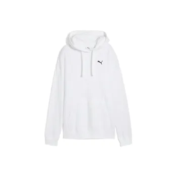 PUMA EssentialsRELAXED Hoodie Sweatshirt Women's PUMA White