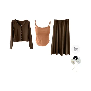 TUSHIFEI Two Piece Skirt Sets Women's