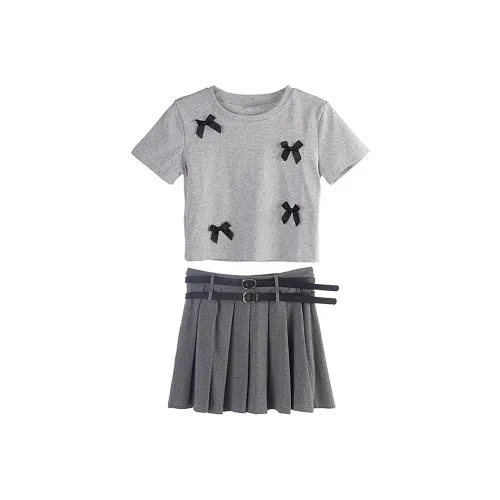 PLANE DRIFT Two Piece Skirt Sets Women's