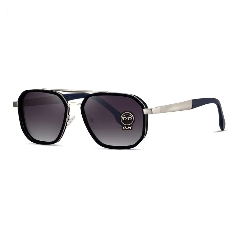 YALMY Metal Square Ink Lenses Unisex-6