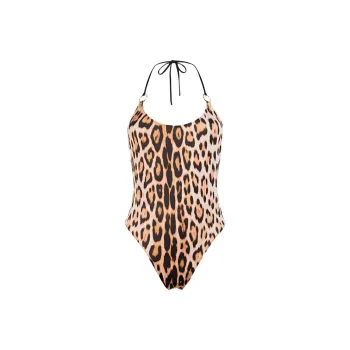 Roberto Cavalli SS24 One-piece Swimsuit Women's Brown