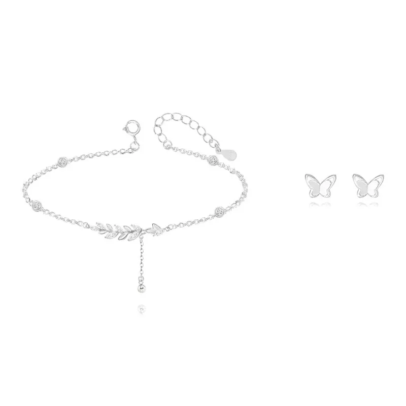 LUCA Sterling Silver Bracelets Unisex-7