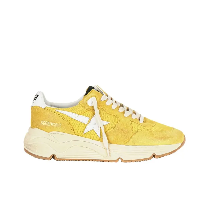 Golden Goose Low Top Casual Shoes Women's Yellow-1