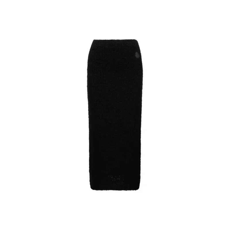 Moncler Bouclé Midi Skirt-0