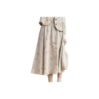 ZIHAN Casual Long Skirts Women's
