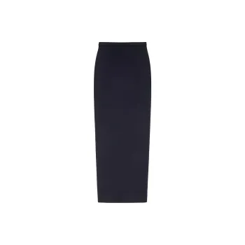 MaxMara PALO Collection Casual Long Skirts Women's Dark Blue