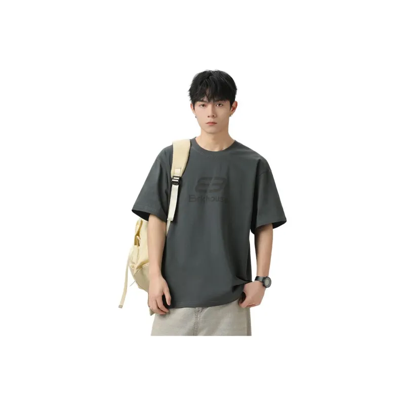 WOOD SOON Quick Dry Cooling Minimalist Style Casual Short Sleeved T Shirt Unisex-5