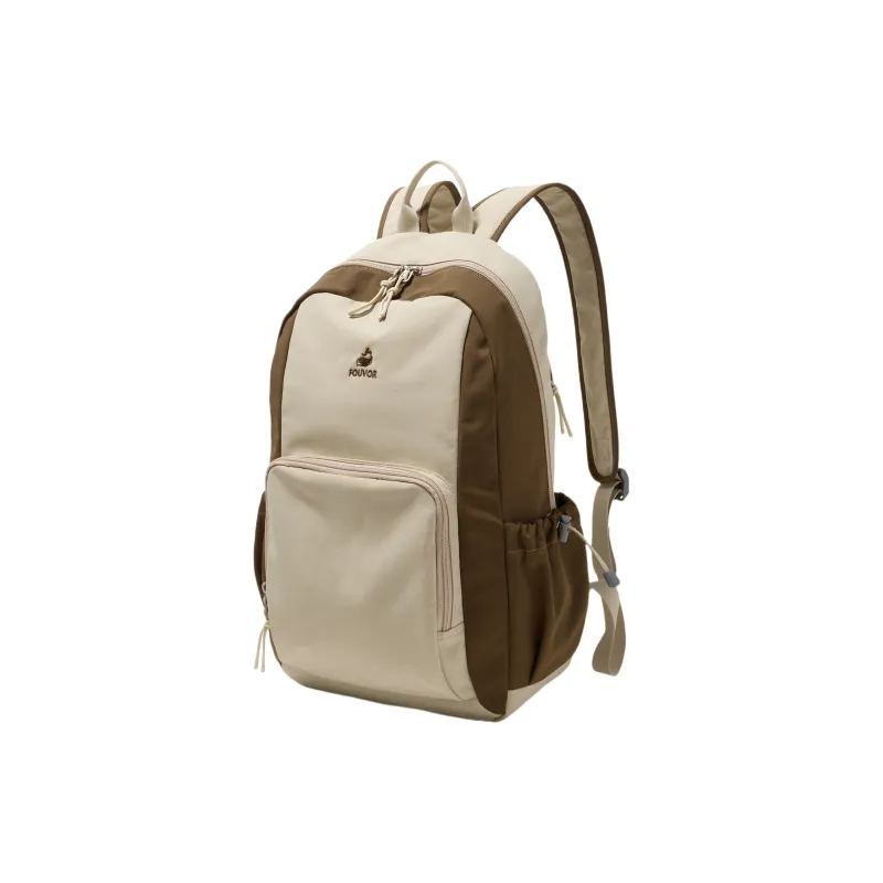 FOUVOR Nylon Fabric Backpack Women's Multicolor-6