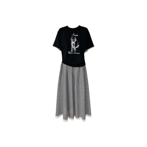 ZCDECO Two Piece Skirt Sets Women's