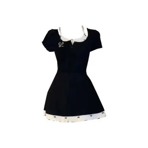 PLAY BUSH Short Sleeved Dress Women's