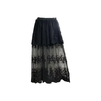 PLAY BUSH Casual Long Skirt Women's