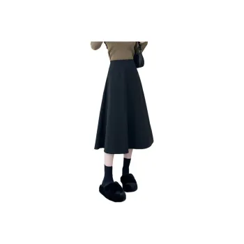 Oudifu Casual Long Skirts Women's