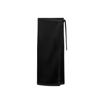 ZARA Casual Long Skirts Women's Red/Black