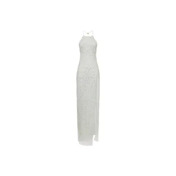 Elisabetta Franchi Embellished Red Carpet Dress