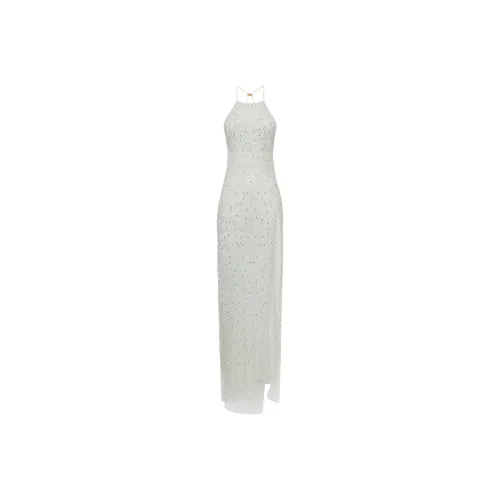 Elisabetta Franchi Embellished Red Carpet Dress