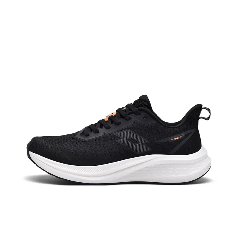 LOTTO Shock Absorbing, Non Slip, Wear Resistant, Breathable And Lightweight Low Top Running Shoes Men's Black-0