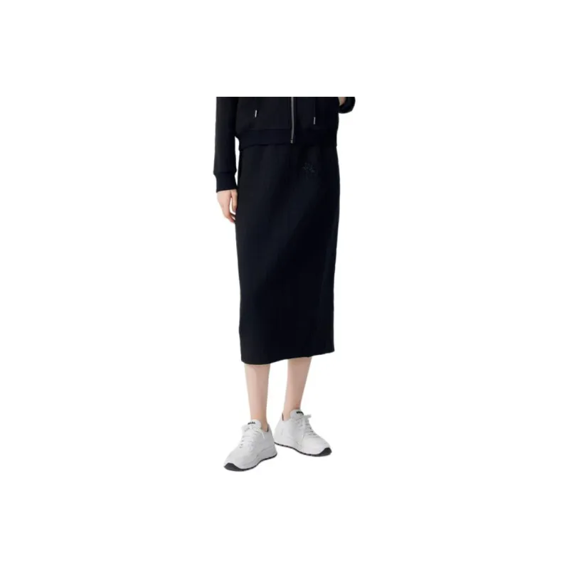 TCH Casual Long Skirt Women's Black-0