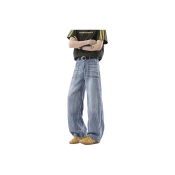 DARK HORSE American Vibe Style Pants Luxury Streetwear Trendy Brand Bootcut Pants Unisex