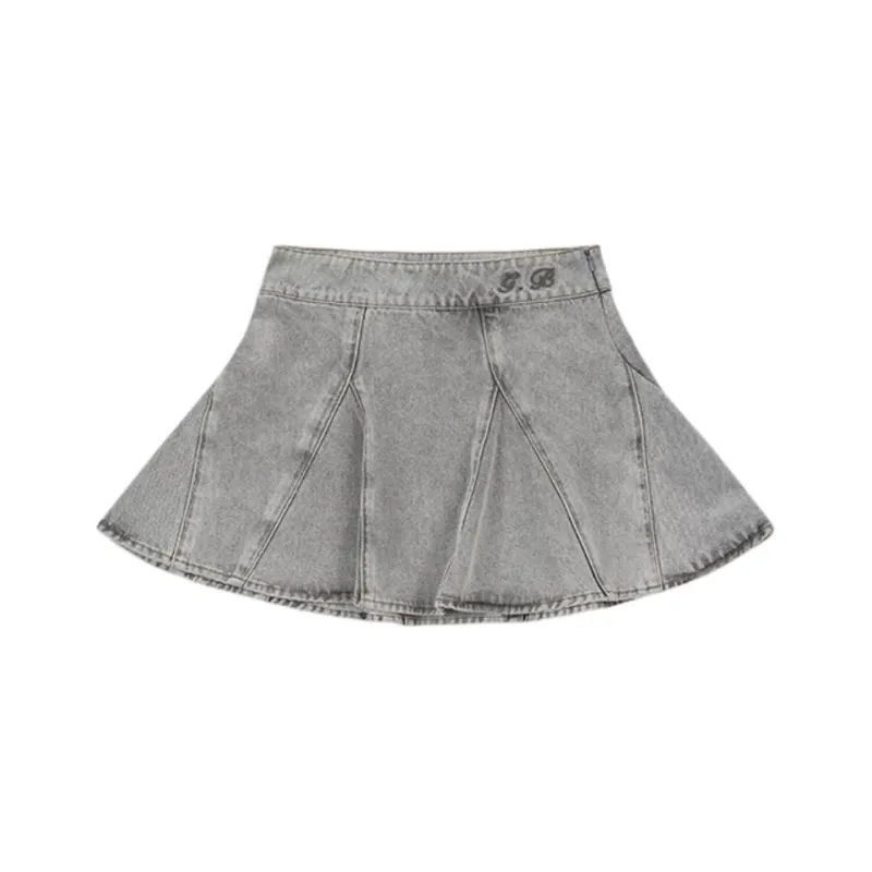 GOOD BAI FW24 Denim Short Skirts Women's-0