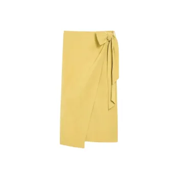 MaxMara Tequila Asymmetric Midi Skirt