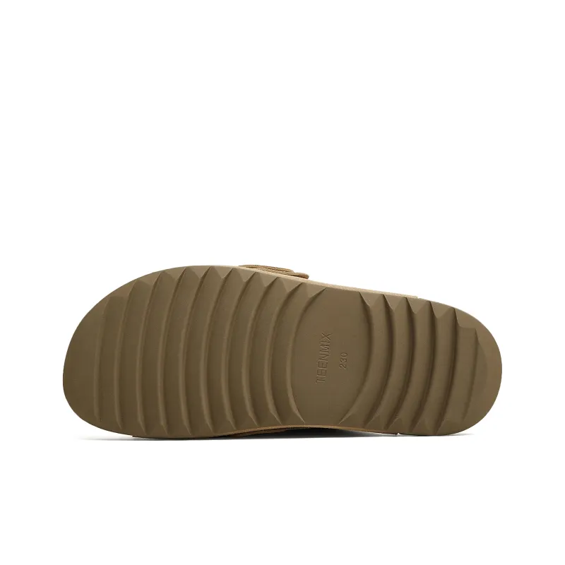 Teenmix Rubber Sole Quiet Slip Resistant Abrasion Resistant Cushioning Slide Slippers Women's-4