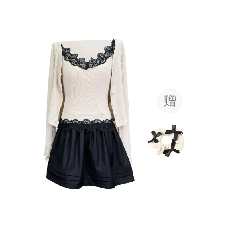 TURN UP Two Piece Skirt Sets Women's-5